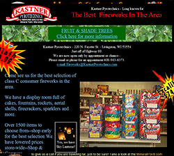 Kastner Pyrotechnics Website - click to view